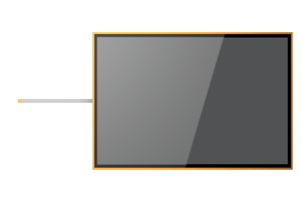 ACT POWER MIC-D1012 10.4” Resistive Touch LCD Module with UV