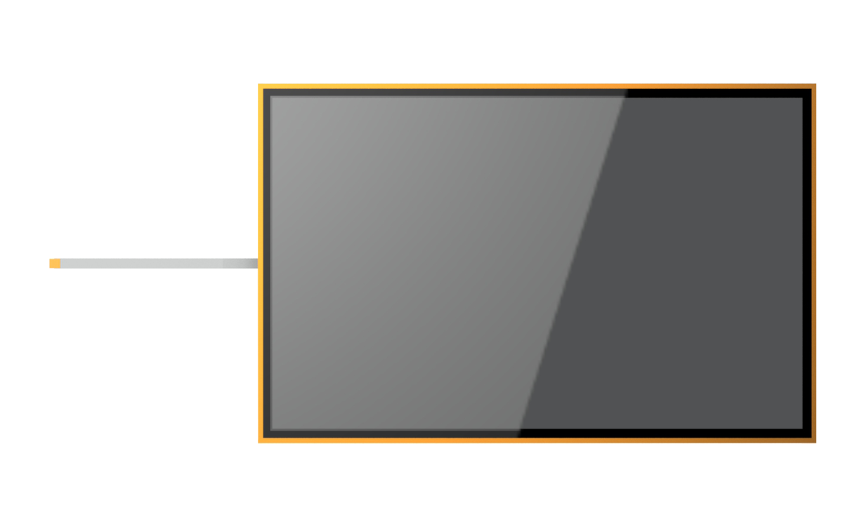 ACT POWER SLM-MR240K-E Military LCD Module