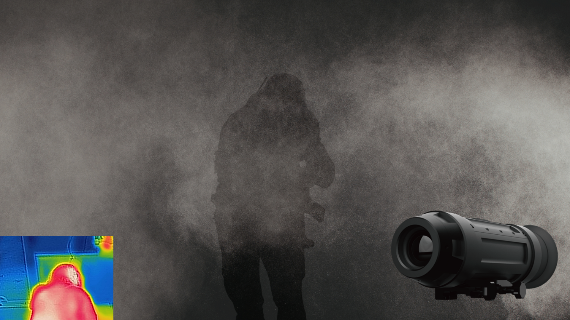 ACT POWER Thermal Scope for Defense Forces in Night Operations Application