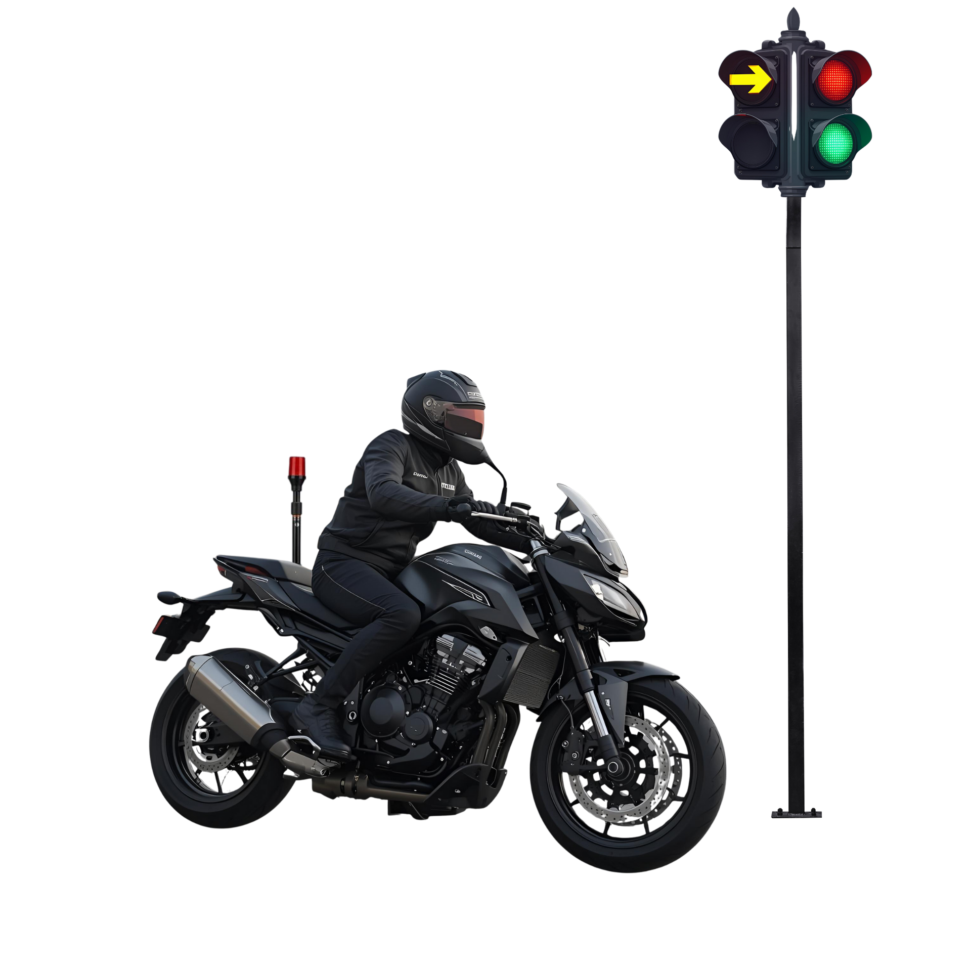 ACT POWER Smart Safety Signal System for Dubai Motorcycle Training Center 