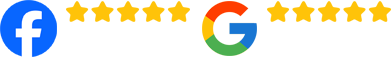 The google logo is surrounded by a row of stars.