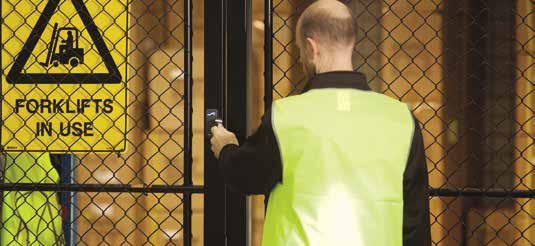 access control for depot holding