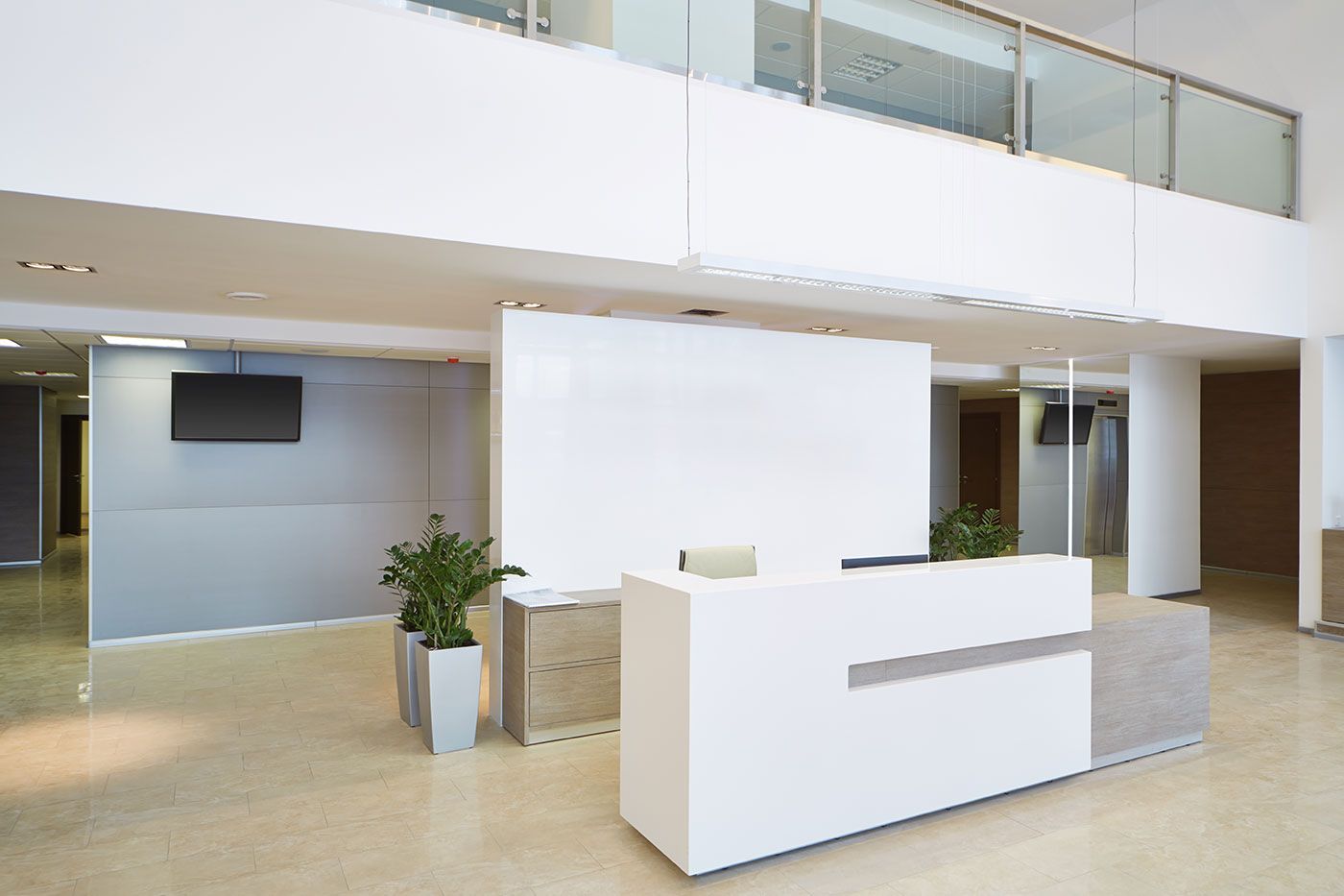 Commercial Building Front Desk