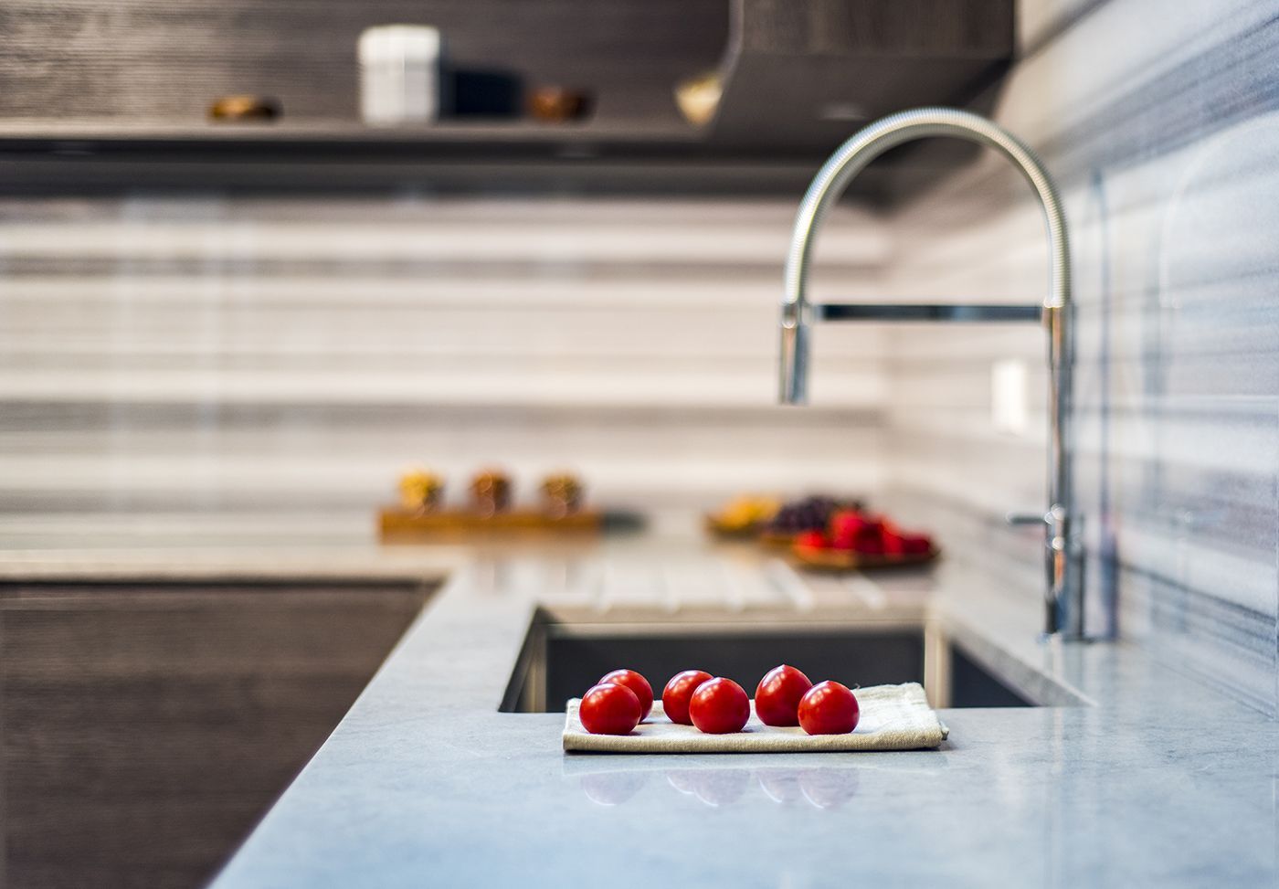 Kitchen With Small Fruits