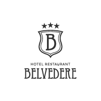 Logo samenwerking Bureau Début met Hotel Belvedere
