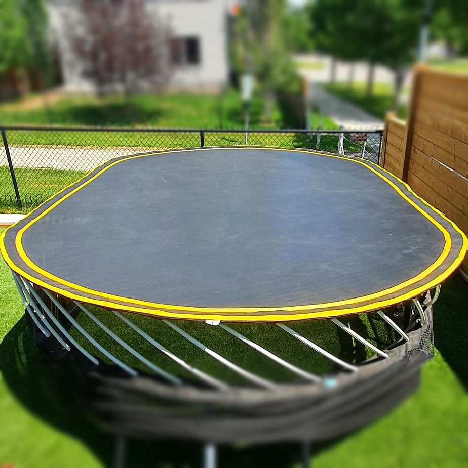 Trampoline repair. Springfree trampoline repair, moving trampoline,