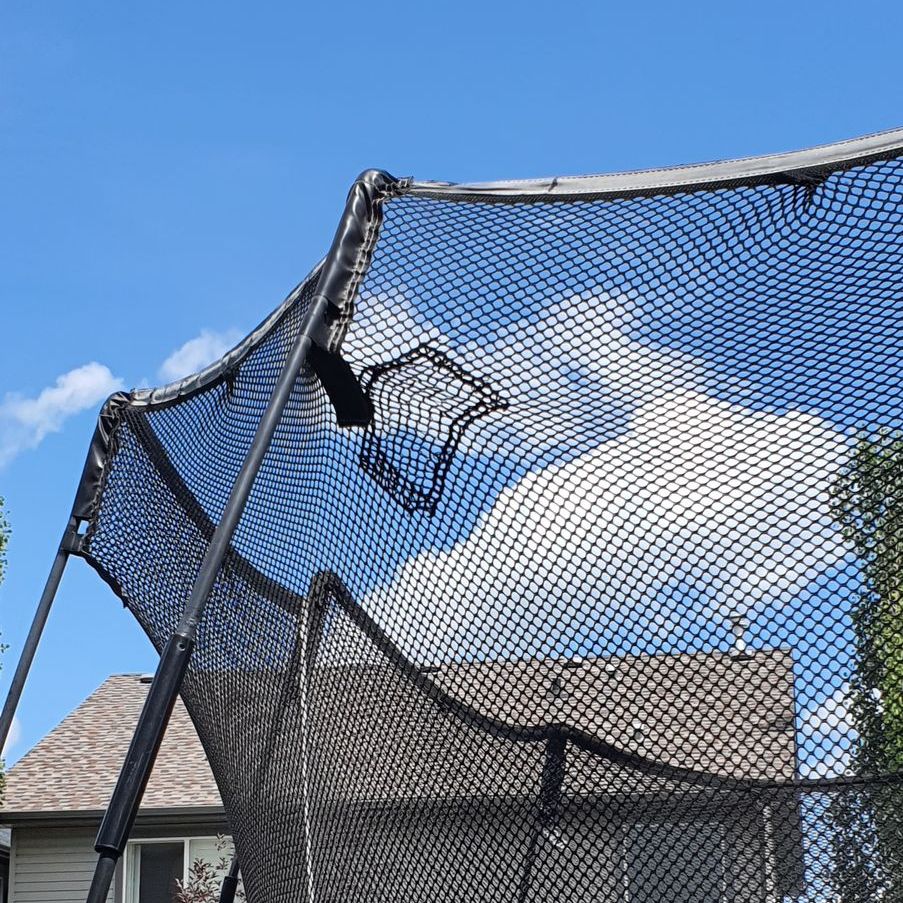 Trampoline repair. Springfree trampoline repair, moving trampoline,