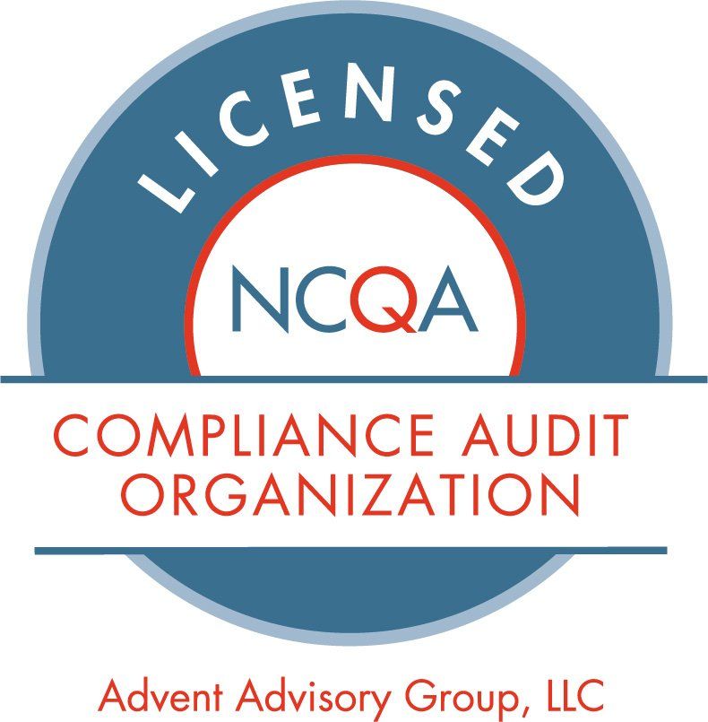 NCQA Licensed logo for Advent Advisory Group 2021