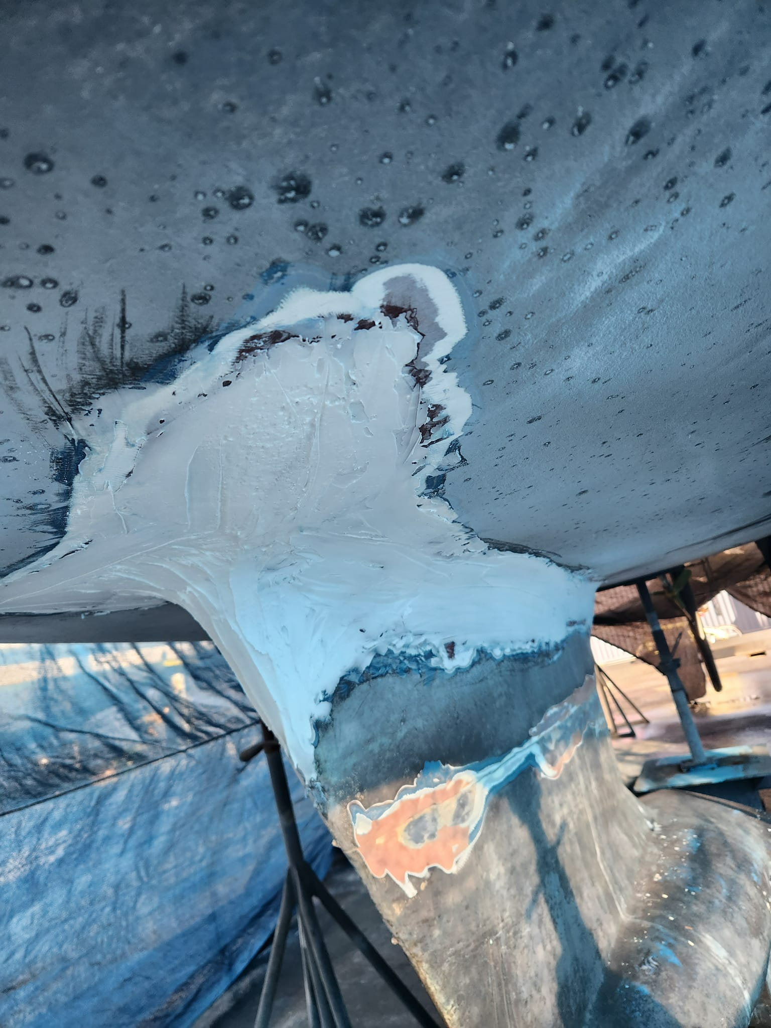 A Close Up of a Piece of Ice on a Boat — Baran Yachting in Sunshine Coast, QLD