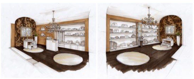 progetto complementi d'arredo
