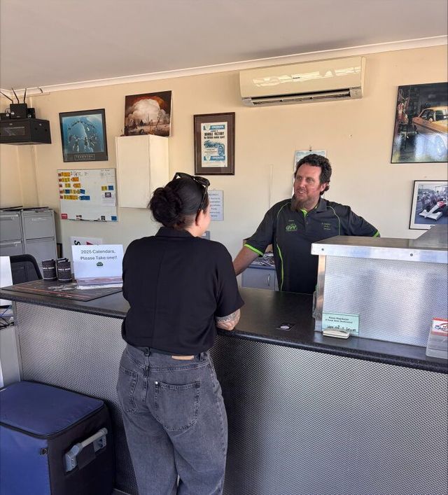 The Back of a Mitsubishi Truck is Shown — Kawana Auto Service In Warana, QLD
