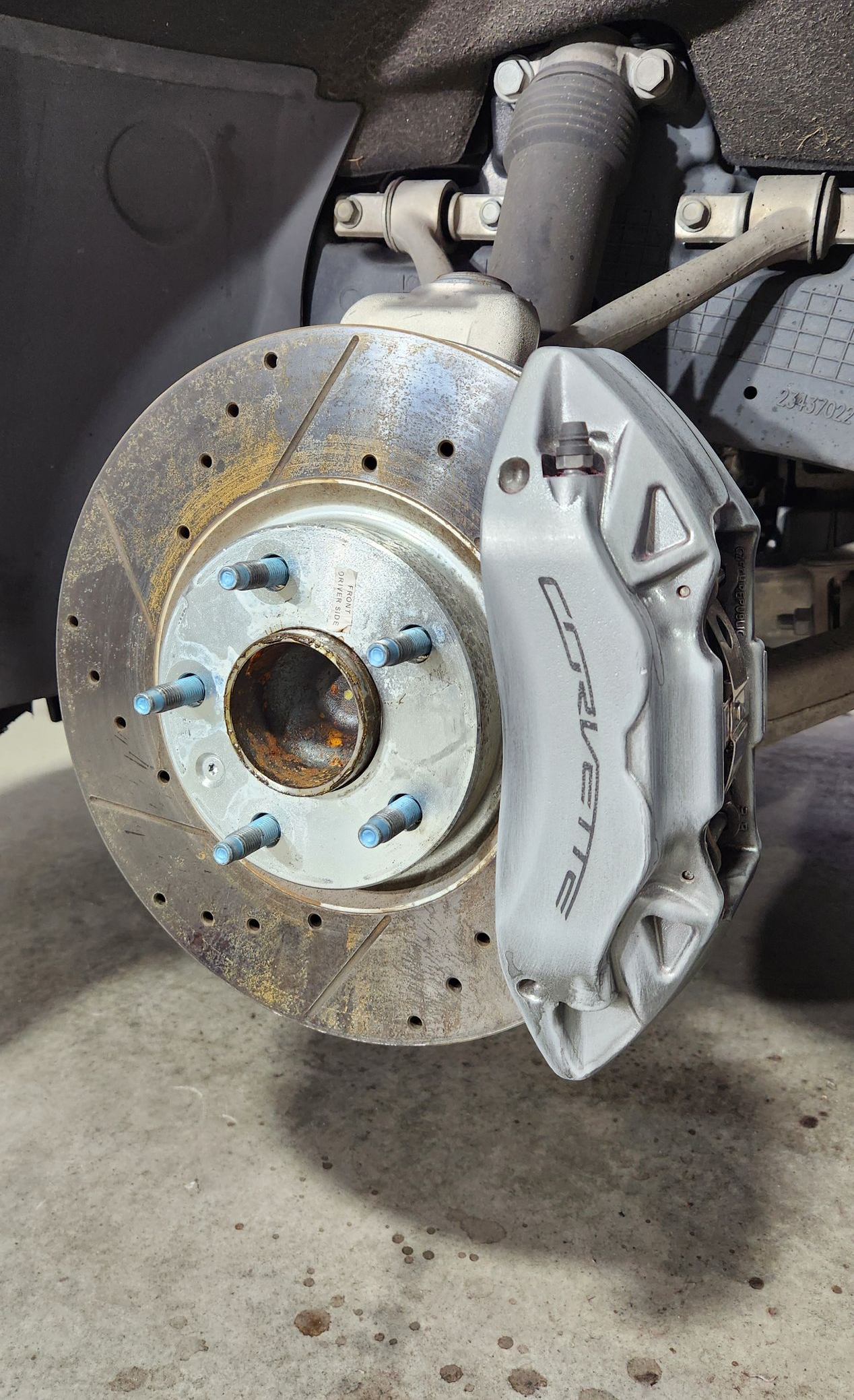 Caliper Before Painting
