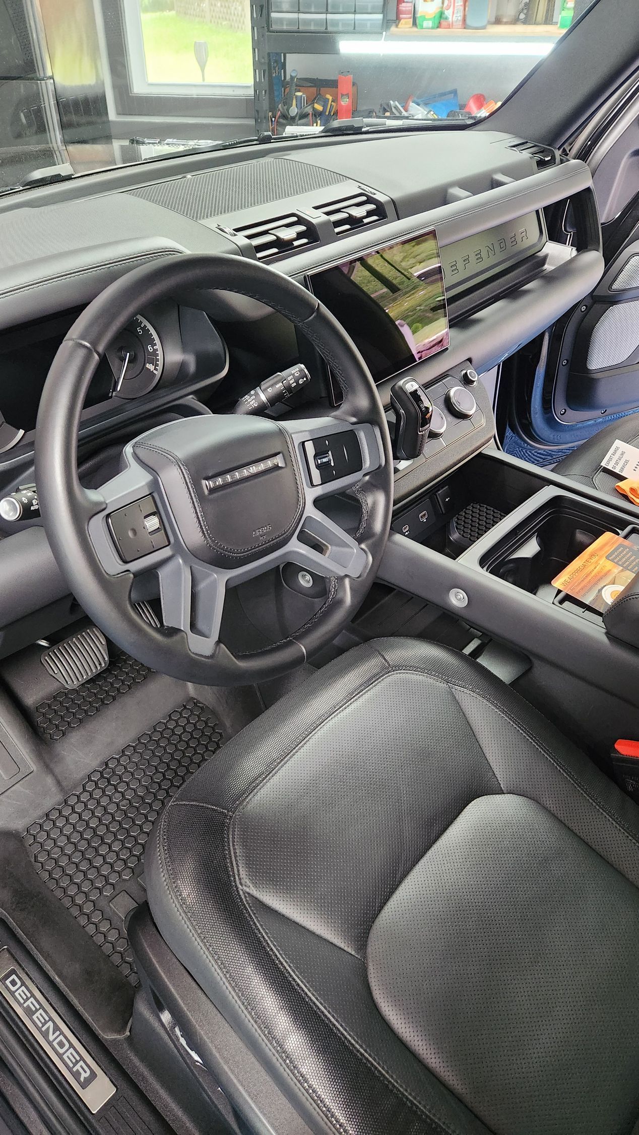 defender interior