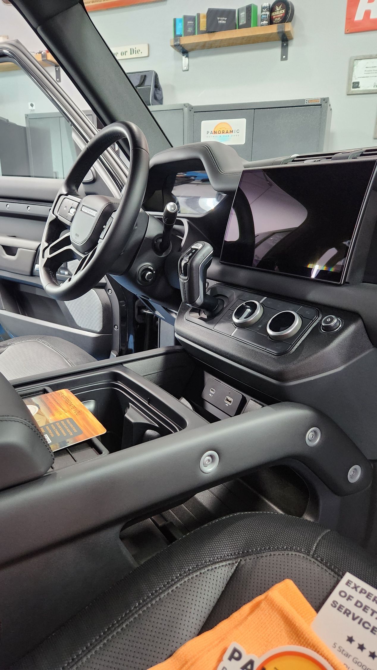 defender interior