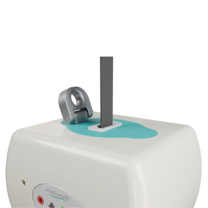 Mackworth CPP transition hook for moving between two ceiling tracks