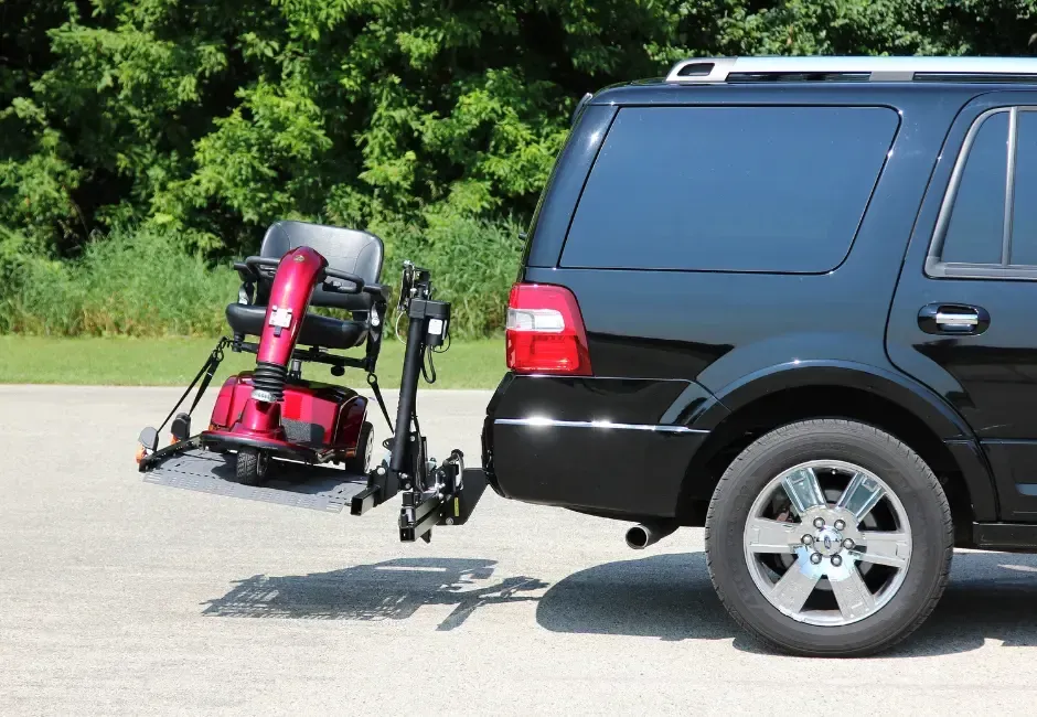 Scooter and mobility device lift installed by Altamira Ltd.