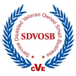 A logo for Service disabled veteran owned small business from Altamira Ltd.