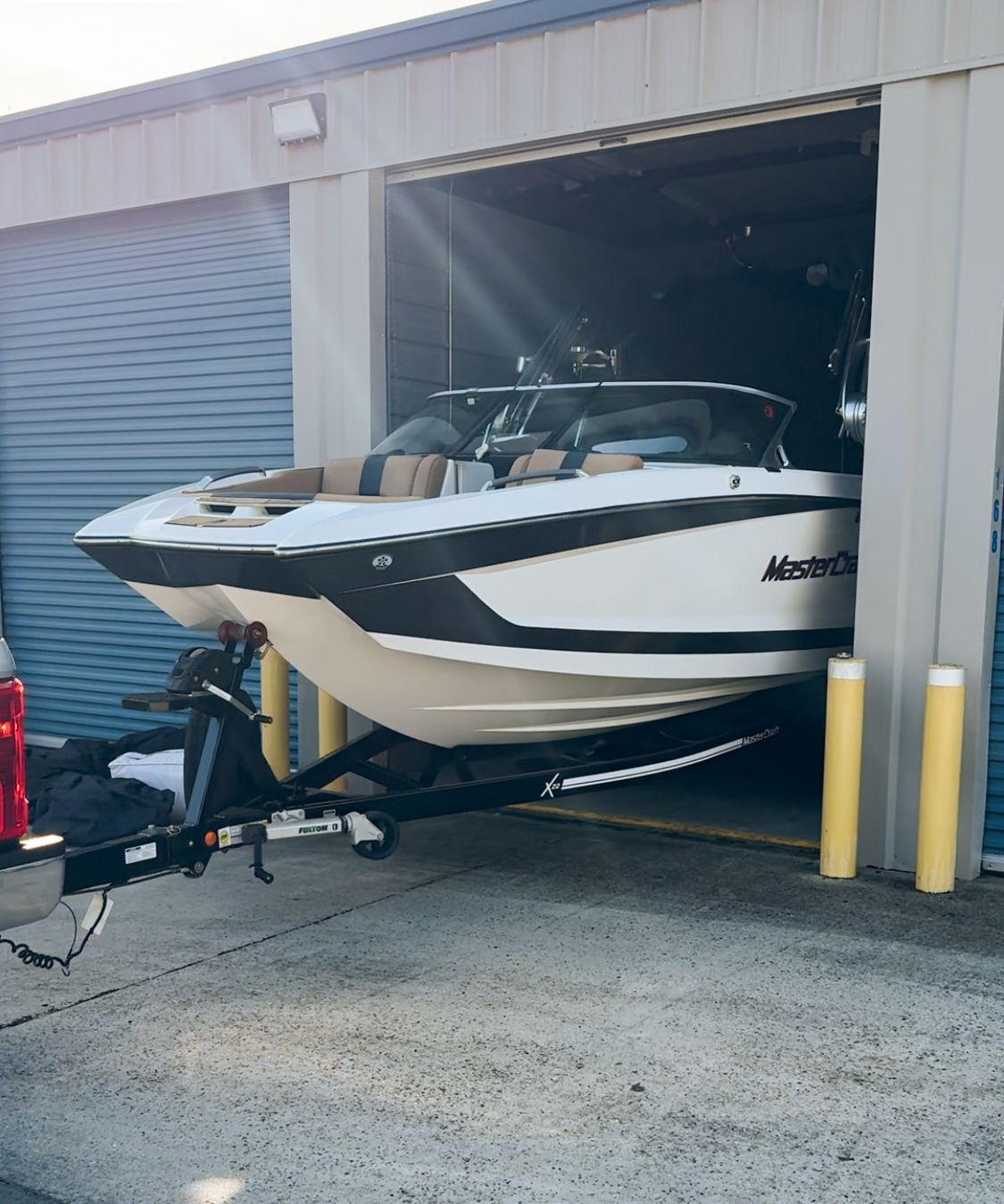 Enclosed boat storage in Zachary, LA at a self storage facility with great customer service and state-of-the-art security.