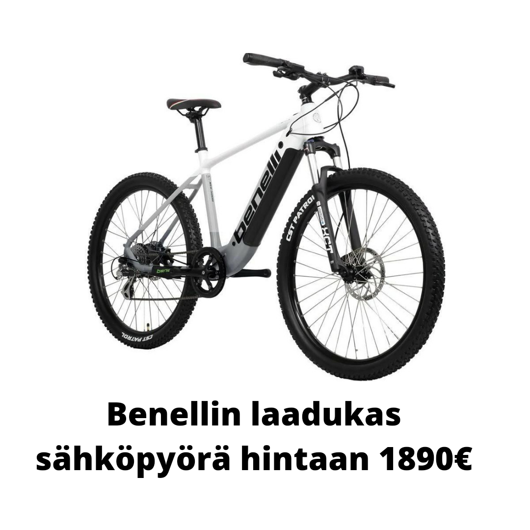 Kuva pyörästä, jonka hinta on 1890 euroa