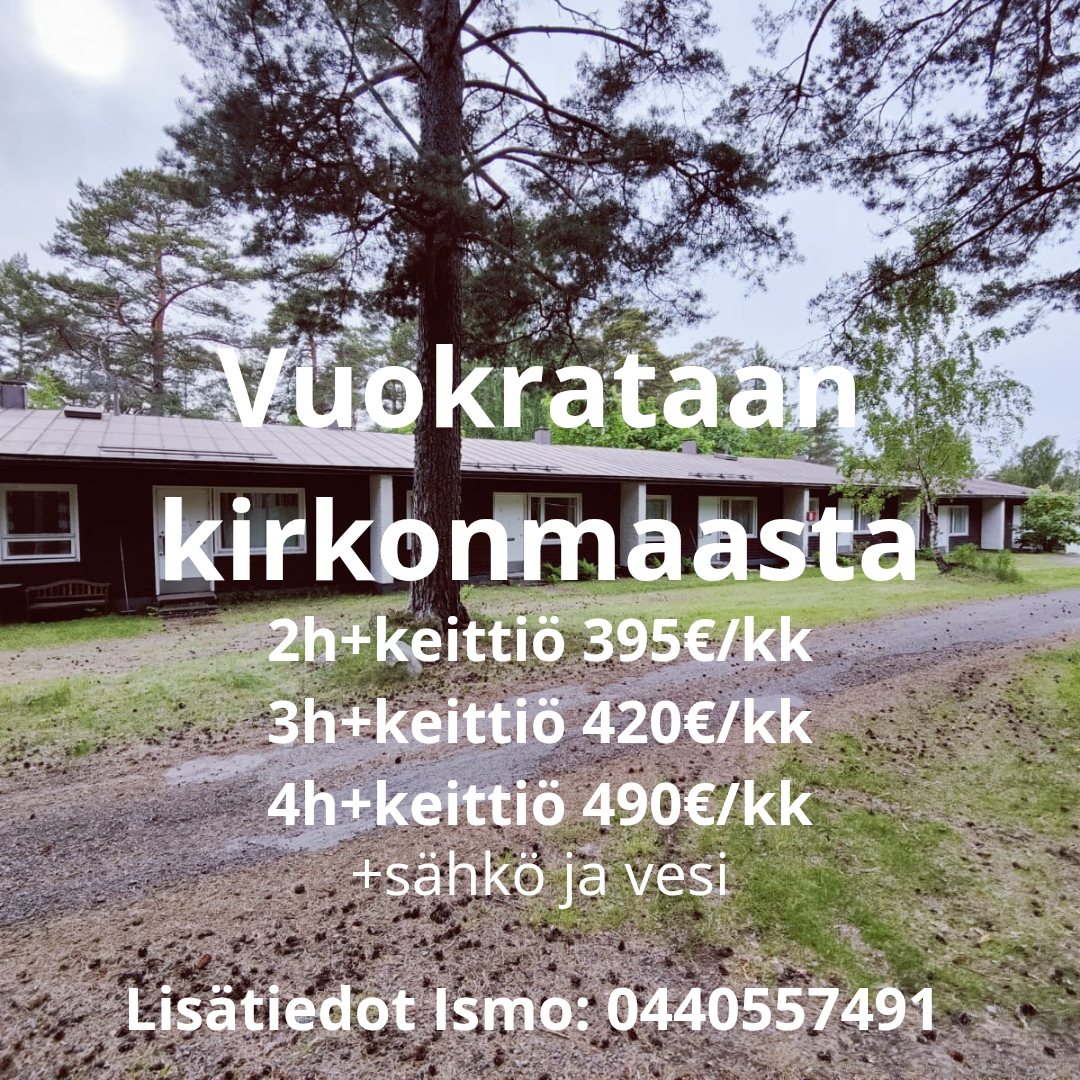 Kuva vuokrattavasta talosta suomessa