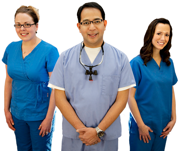 Dr. Rainer M. Adarve and his team at Adarve Prosthodontics