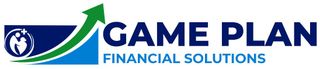 Game Plan Financial Solutions logo with green arrow and blue text on white background