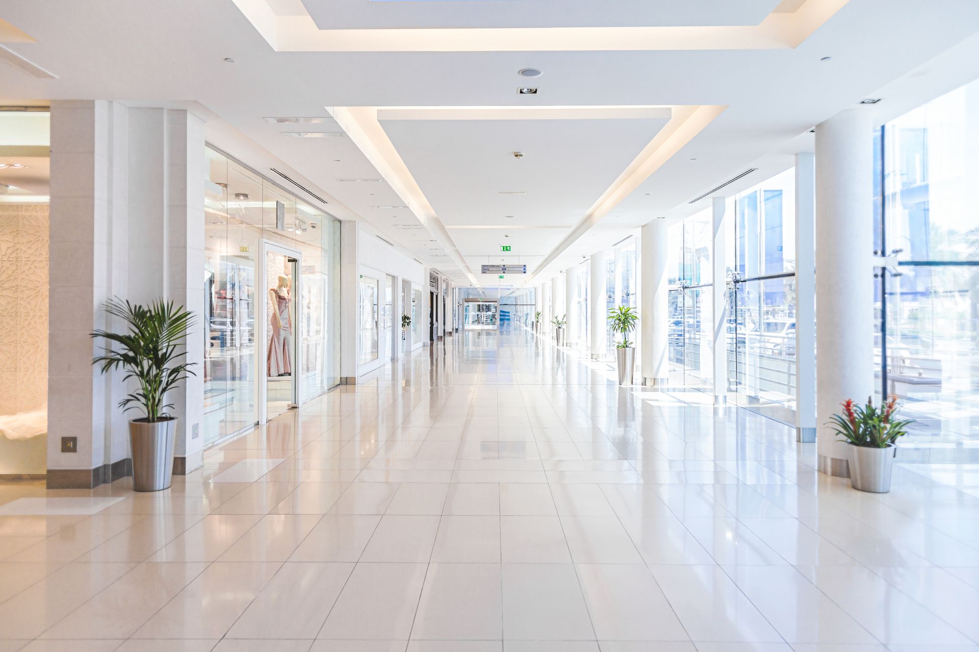 During Building Cleaning — Fresno, CA — The Janitorial Company