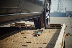 Flat Car On A Tow Truck — Camp Douglas, WI — C. L. Chase 24 Hour Towing & Recovery