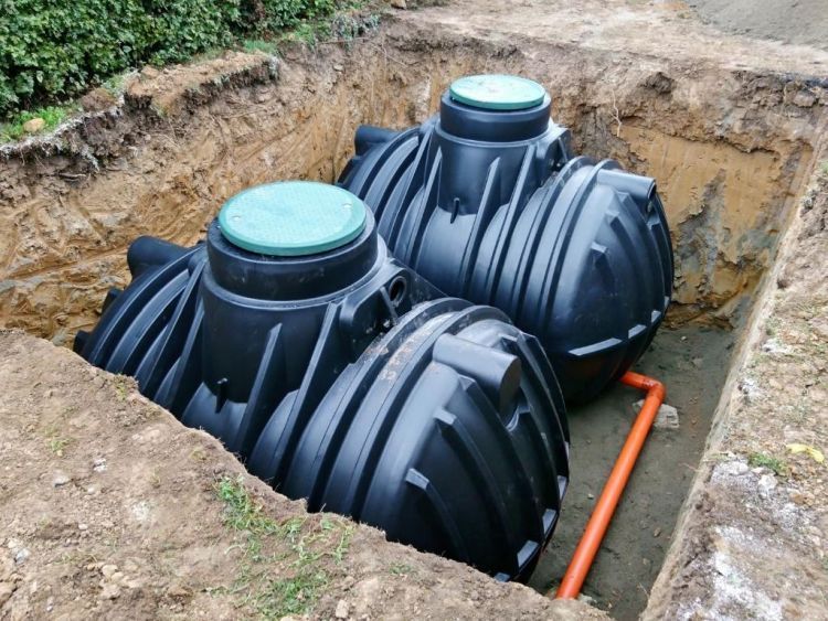 sistemi interrati per la raccolta di acqua piovana