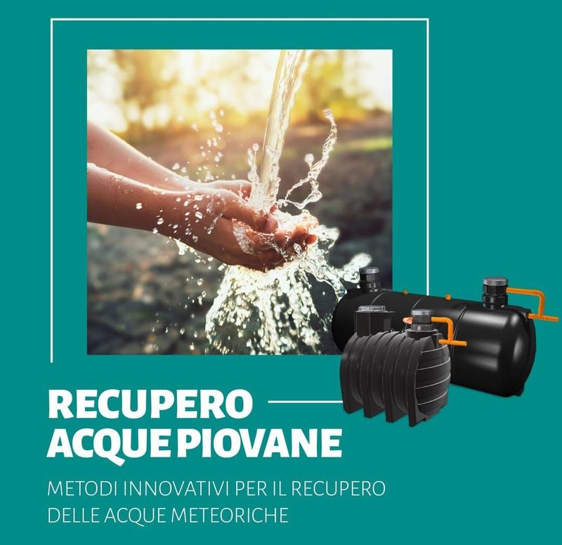 metodi innovativi per il recupero acque piovane