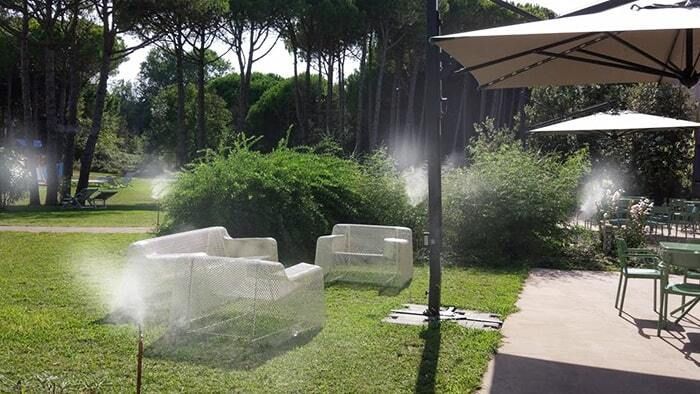 impianto antizanzare a nebulizzazione fisso