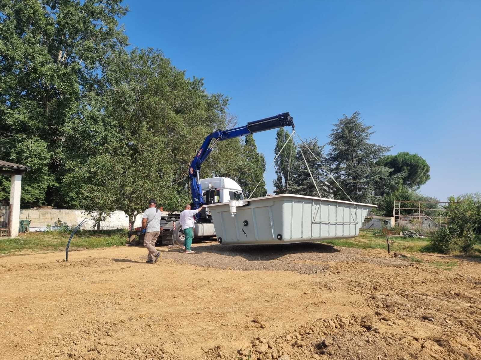 realizzazione piscina