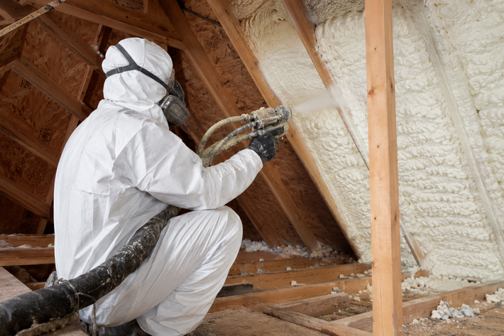 Attic Spray Foam under Roof
