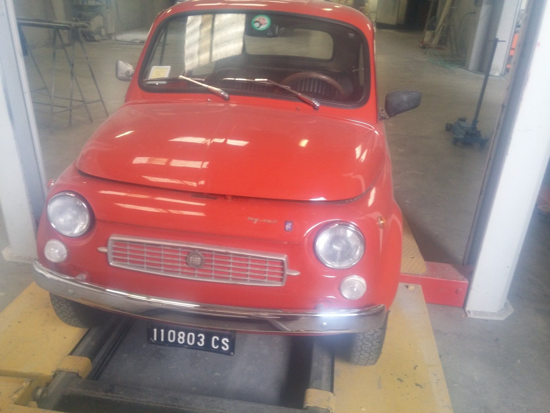 restauro fiat 500