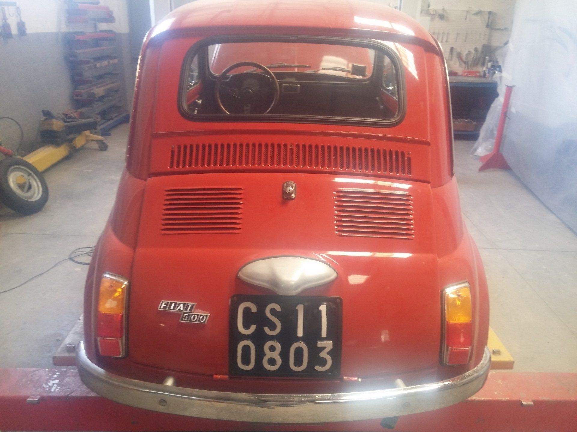 restauro fiat 500