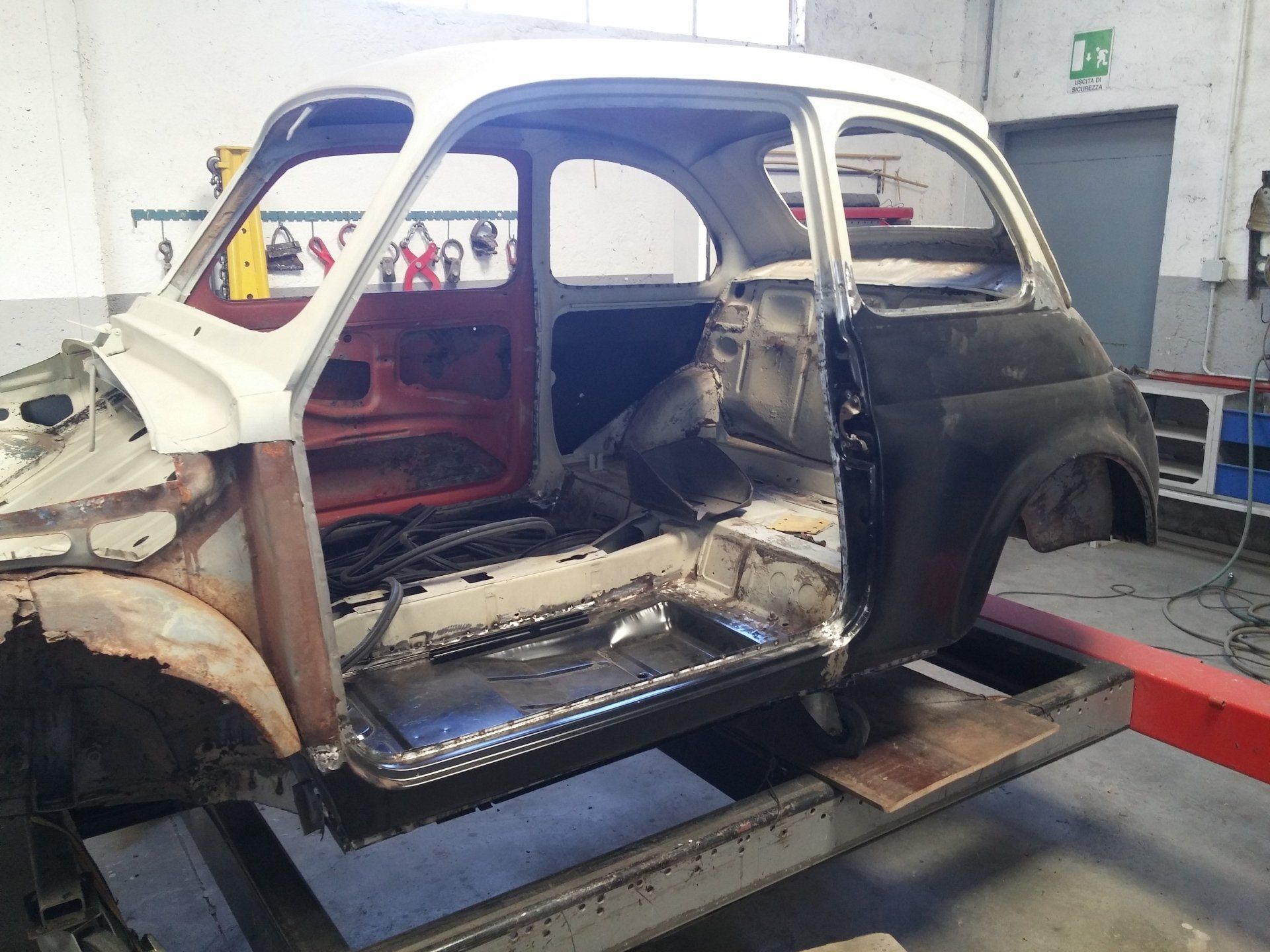 restauro fiat 500