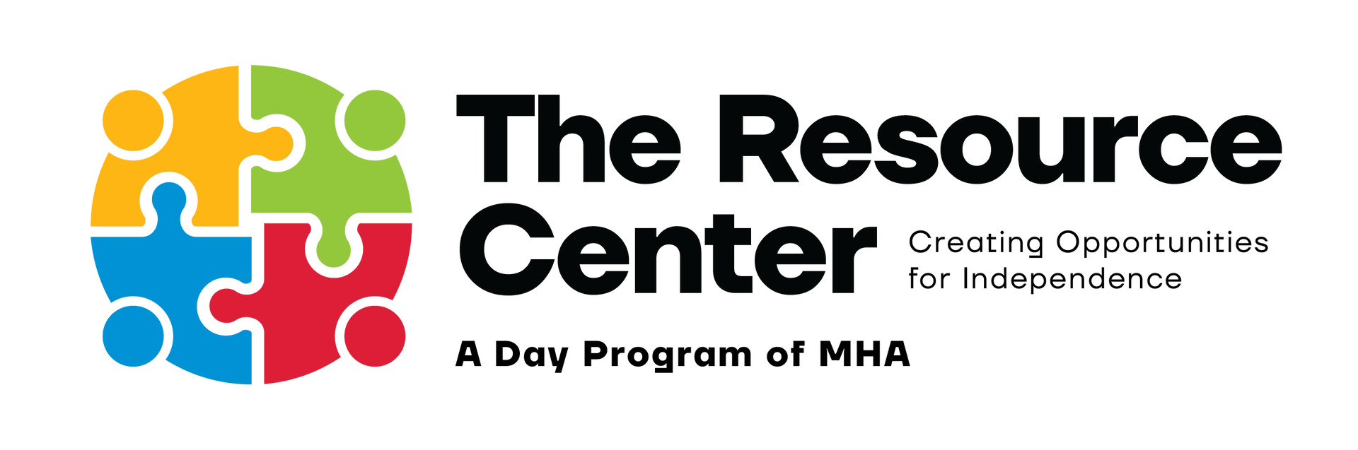 The logo for The Resource Center, creating opportunities for independence