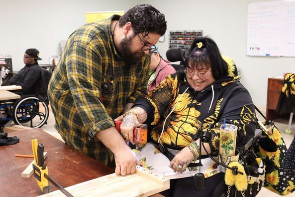 Home Depot assisting TRC participant