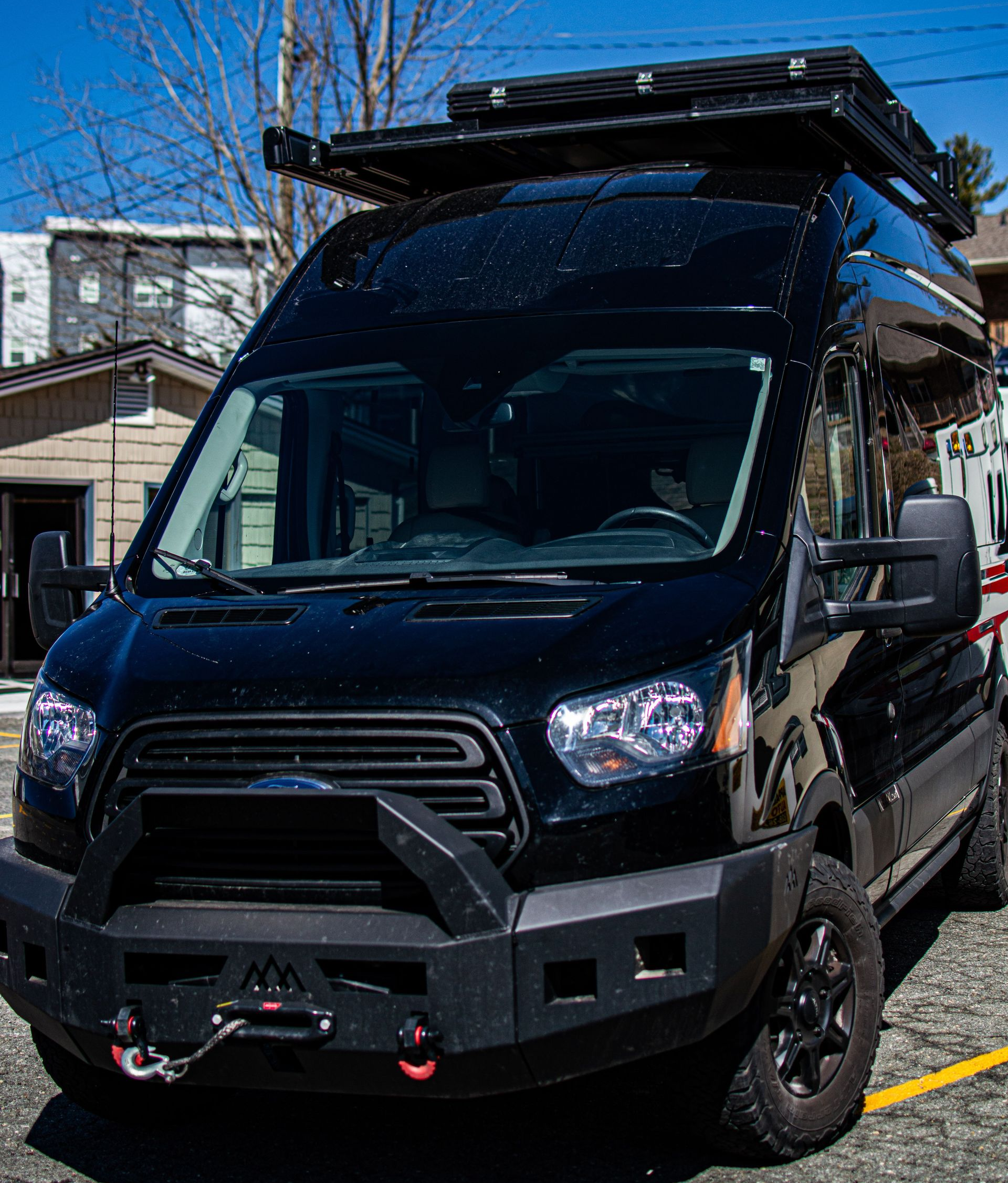 Ford Transit windshield replacement in Boone, NC