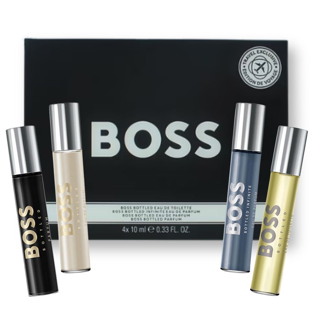 Boss Bottled Exclusive 4pc Travel Set (M)