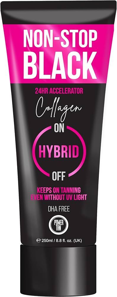 Non-Stop Black: Collagen Hybrid Pink (Accelerator) 250ml︱Power Tan
