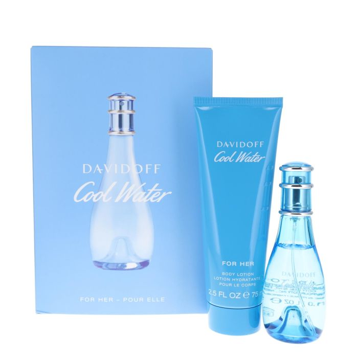 Cool Water Set (L)︱30ml EDT & 75ml Lotion by DavidOff