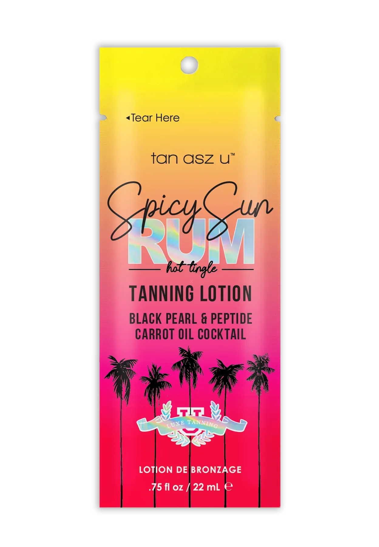 Spicy Sun Rum (Tingle) 22ml︱Tan Asz U