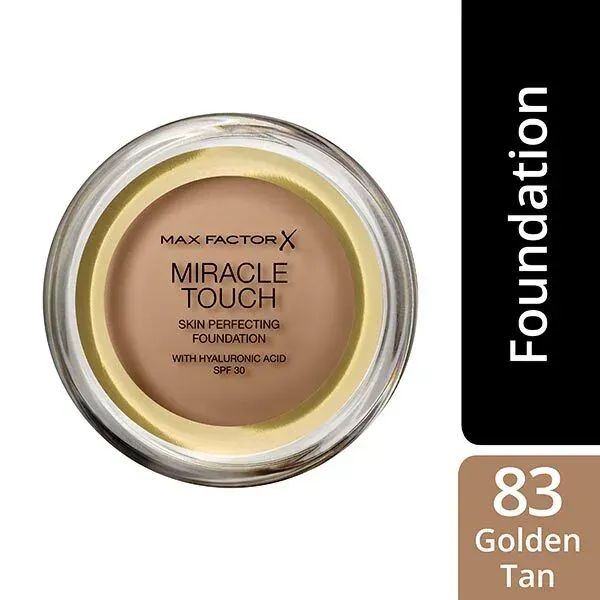 Miracle Touch Foundation 11.5g︱No.83 Golden Tan