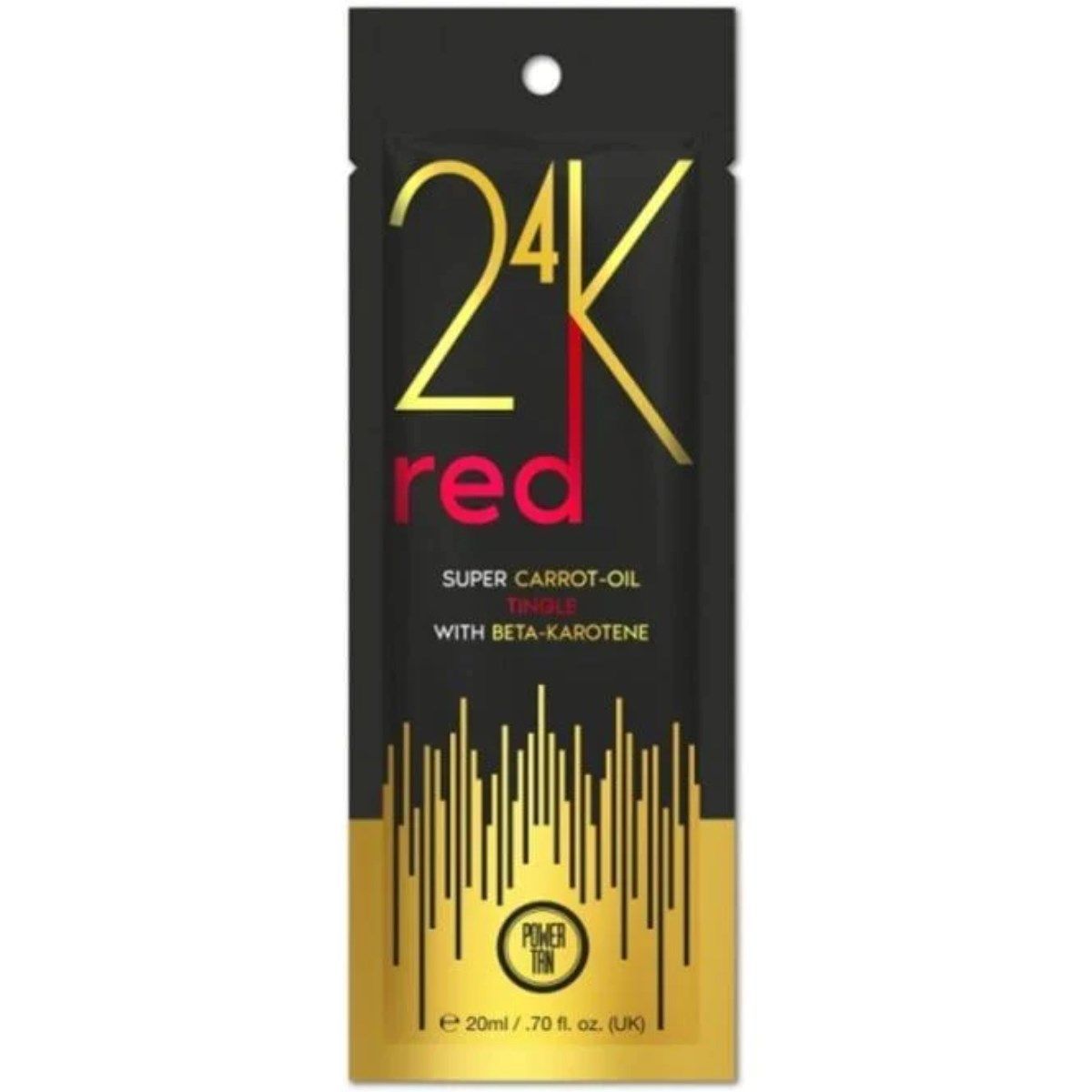 24k Red (Tingle) 20ml︱Power Tan