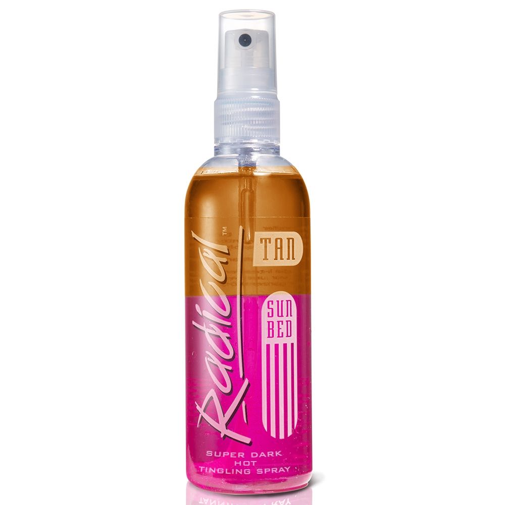 Radical Tan: Super Dark Hot Oil (Tingle) 165ml︱Radical Scientific Equipments (Oran/Pink)