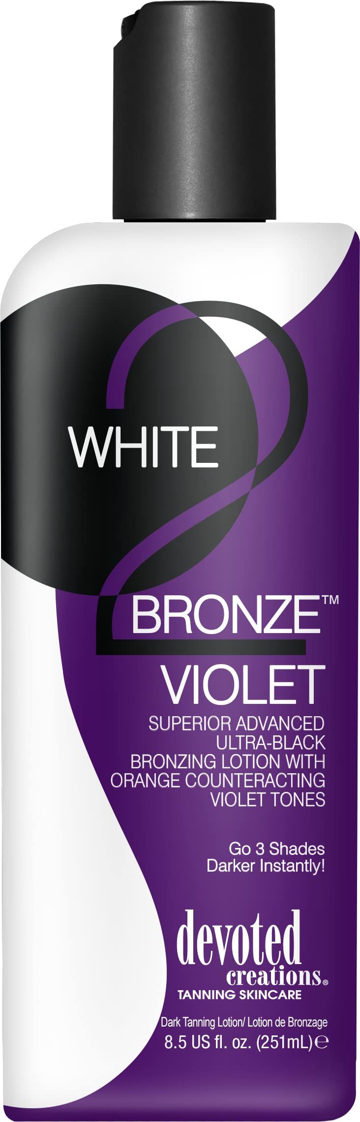 White 2 Bronze Violet (Bronzer) 251ml︱Devoted Creations