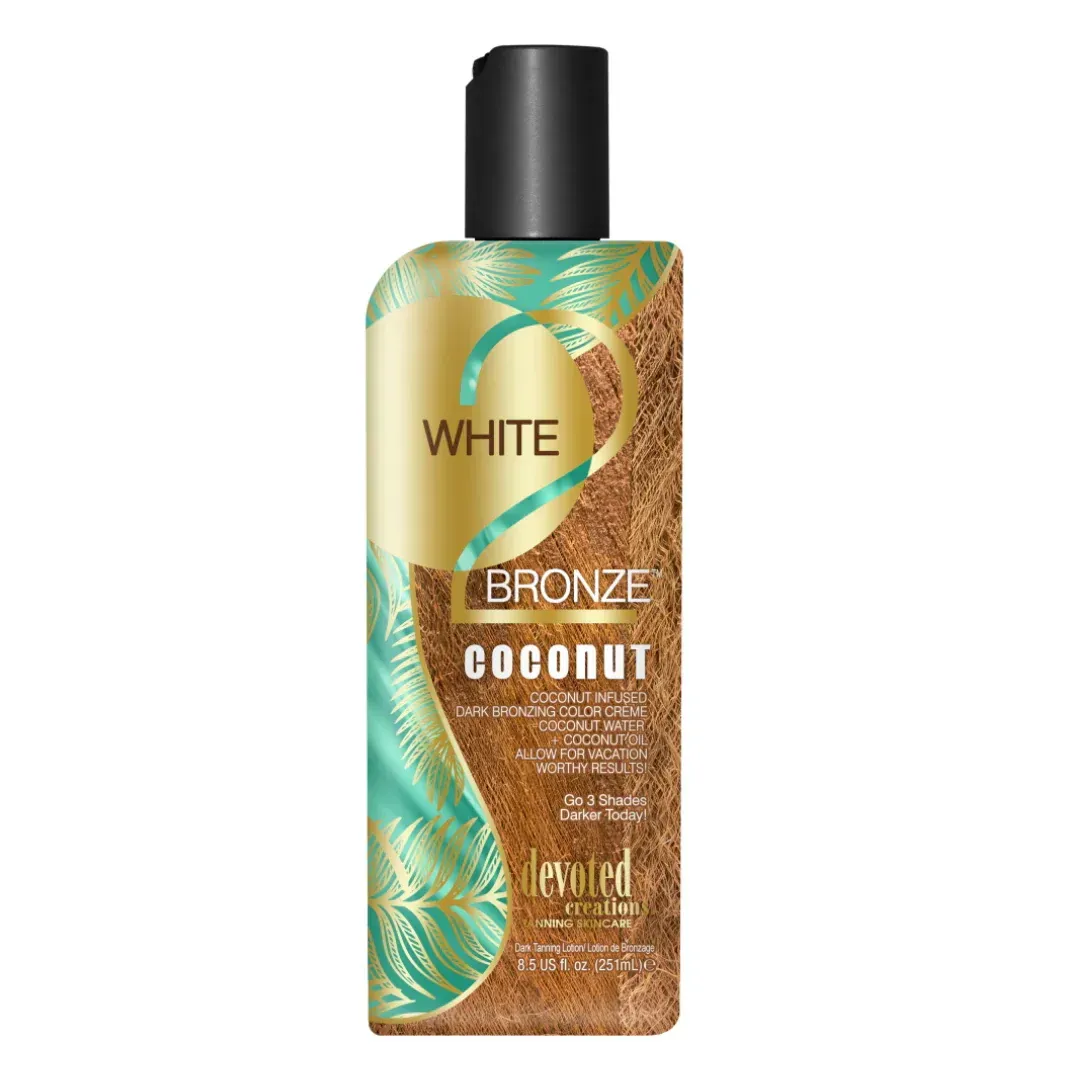 White 2 Bronze Coconut (Bronzer) 251ml︱Devoted Creations