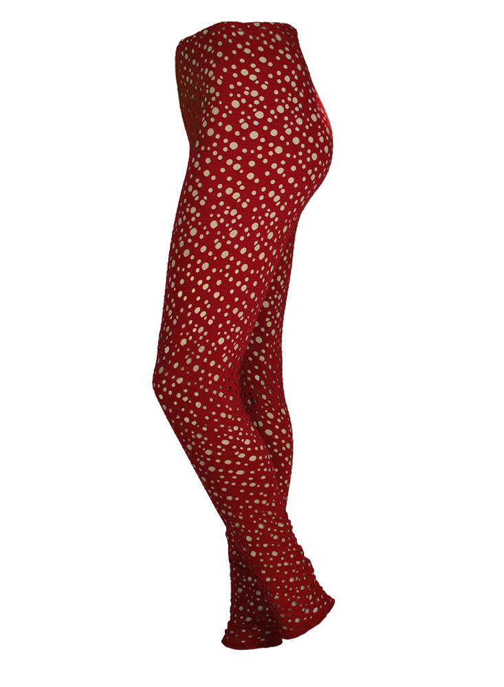Legging met gaatjes