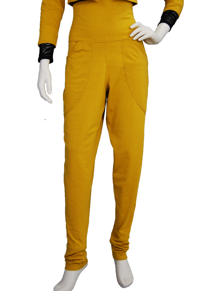 Broek zakken  viscose peach